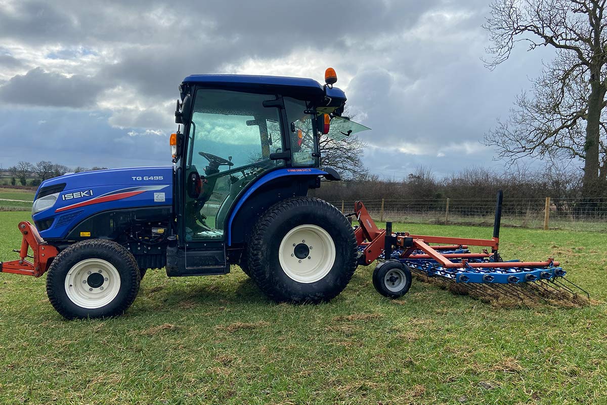 Grass-harrow - Total Groundcare Services