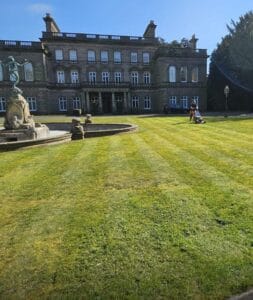 Stoneleigh Cricket cub Pitch maintenance and scheduled mowing services by Total Groundcare Services