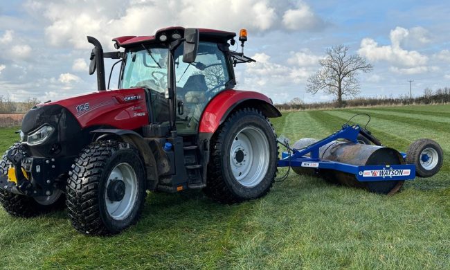 TGS Grassland rolling on the field