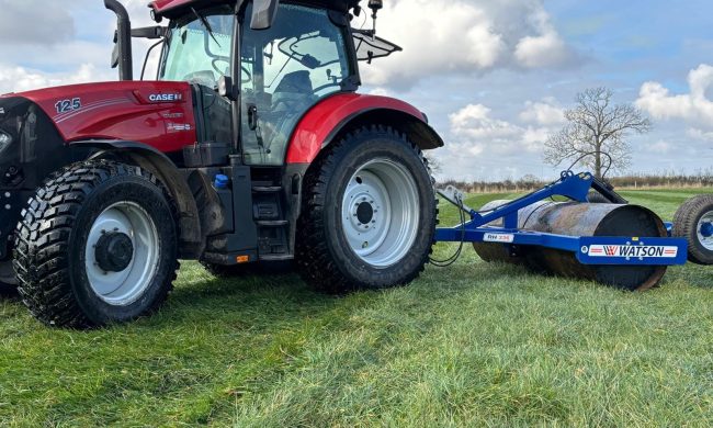 TGS Grassland rolling on the field